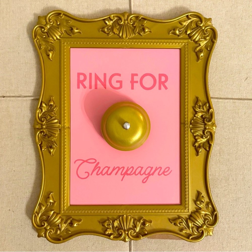 “Ring for Champagne” Decor Bell